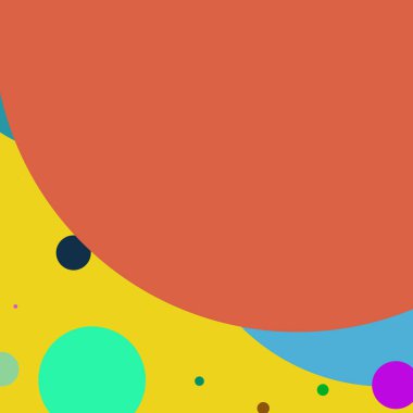 Daire geometrik zarif arka plan çok renkli desen.