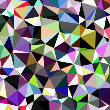 Arka plan poligonal sorunsuz üçgen renk desen.