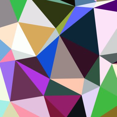 Arka plan çok renkli geometrik poligonal.