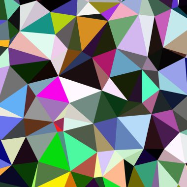 Arka plan çok renkli geometrik poligonal.