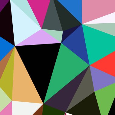 Arka plan çok renkli geometrik poligonal.