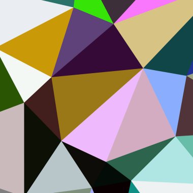 Arka plan çok renkli geometrik poligonal.