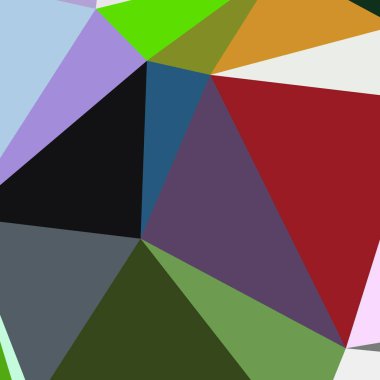 Arka plan poligonal sorunsuz üçgen renk desen.