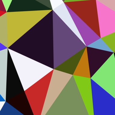 Arka plan çok renkli geometrik poligonal.