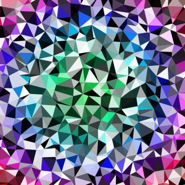 Arka plan poligonal sorunsuz üçgen renk desen.