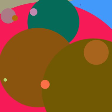 Daire geometrik büyük arka plan çok renkli desen.