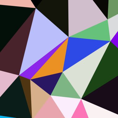 Arka plan çok renkli geometrik poligonal.