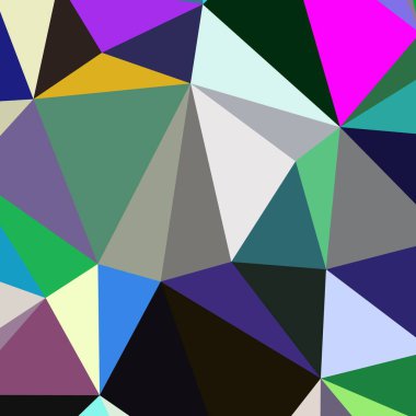 Arka plan çok renkli geometrik poligonal.