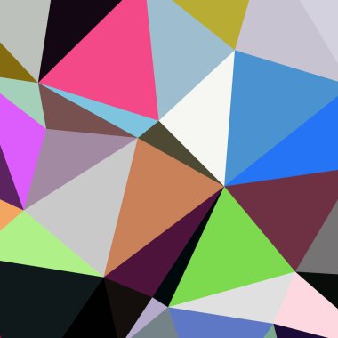 Arka plan çok renkli geometrik poligonal.