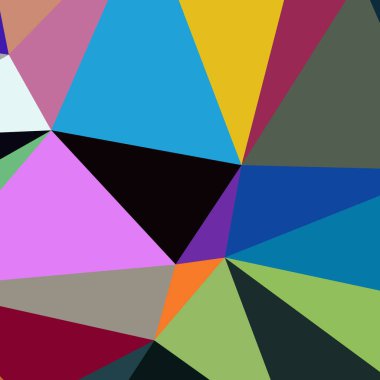 Arka plan çok renkli geometrik poligonal.