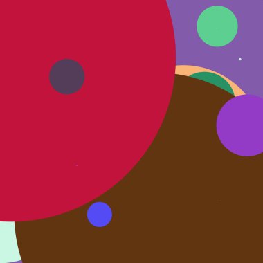 Daire geometrik yeni arka plan çok renkli desen.