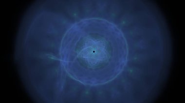 Fantezi kaotik renkli fraktal desen. Soyut Fraktal şekiller. 3D render resimde arka plan veya duvar kağıdı.