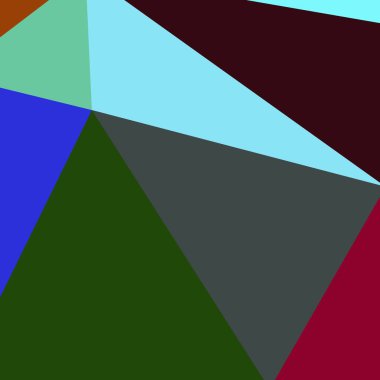 Arka plan çok renkli geometrik poligonal.