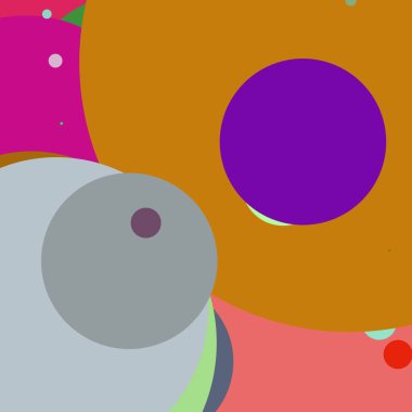 Daire geometrik güzel arka plan çok renkli desen.