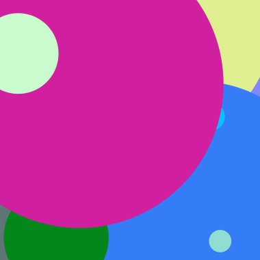 Daire geometrik şaşırtıcı arka plan çok renkli desen.