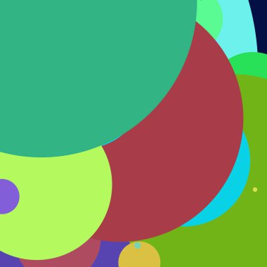 Daire geometrik yeni arka plan çok renkli desen.