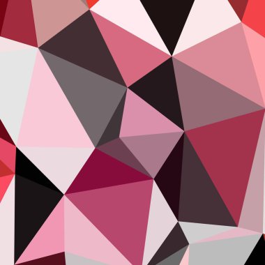 Arka plan poligonal sorunsuz üçgen renk desen.