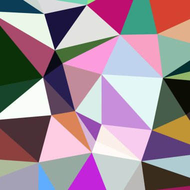 Arka plan çok renkli geometrik poligonal.