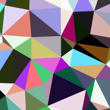 Arka plan çok renkli geometrik poligonal.