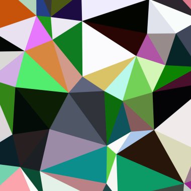 Arka plan çok renkli geometrik poligonal.