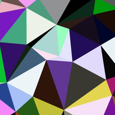 Arka plan çok renkli geometrik poligonal.