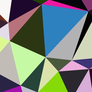 Arka plan çok renkli geometrik poligonal.