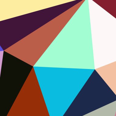 Arka plan çok renkli geometrik poligonal.