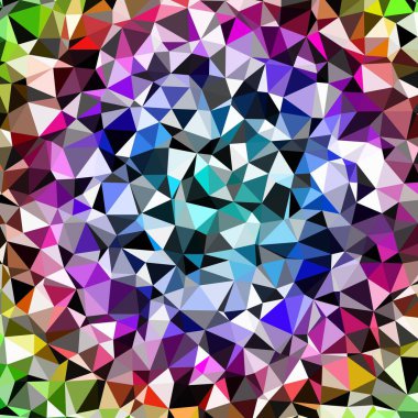 Arka plan çok renkli geometrik poligonal.
