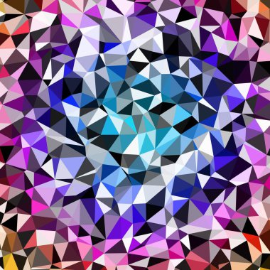 Arka plan çok renkli geometrik poligonal.