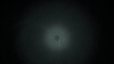 Fantezi kaotik renkli fraktal desen. Soyut Fraktal şekiller. 3D render resimde arka plan veya duvar kağıdı.