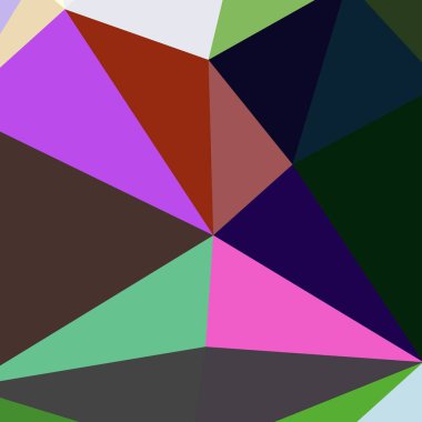 Arka plan çok renkli geometrik poligonal.