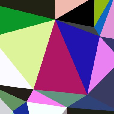 Arka plan çok renkli geometrik poligonal.