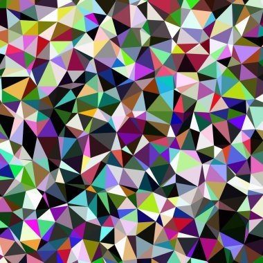 Arka plan poligonal sorunsuz üçgen renk desen.