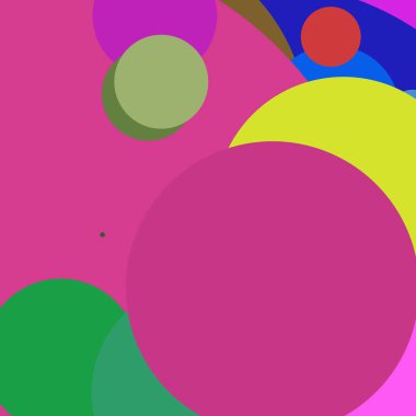 Daire geometrik şaşırtıcı arka plan çok renkli desen.