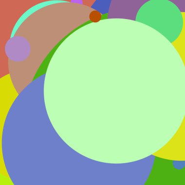 Daire geometrik şaşırtıcı arka plan çok renkli desen.