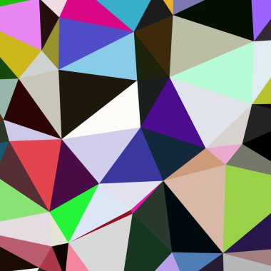 Arka plan çok renkli geometrik poligonal.