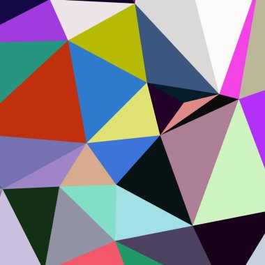 Arka plan çok renkli geometrik poligonal.