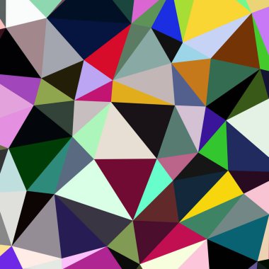 Arka plan çok renkli geometrik poligonal.