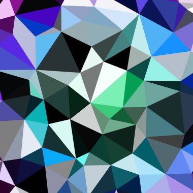 Arka plan çok renkli geometrik poligonal.