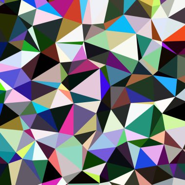 Arka plan çok renkli geometrik poligonal.