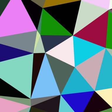 Arka plan çok renkli geometrik poligonal.