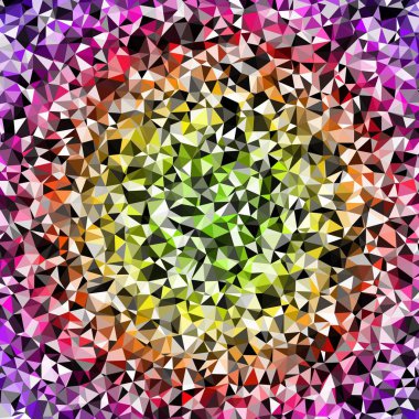 Arka plan çok renkli geometrik poligonal.