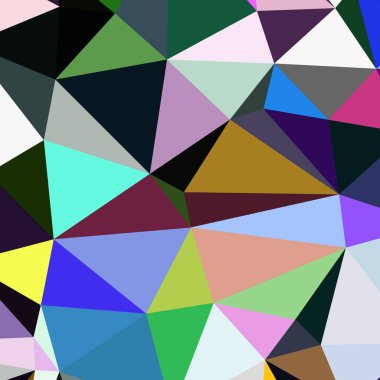 Arka plan çok renkli geometrik poligonal.