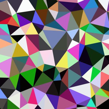 Arka plan çok renkli geometrik poligonal.