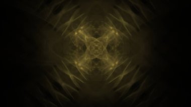 Fantezi kaotik renkli fraktal desen. Soyut Fraktal şekiller. 3D render resimde arka plan veya duvar kağıdı.