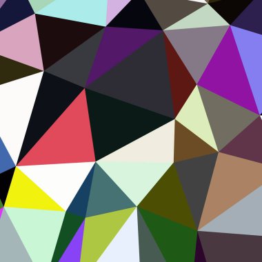 Arka plan çok renkli geometrik poligonal.