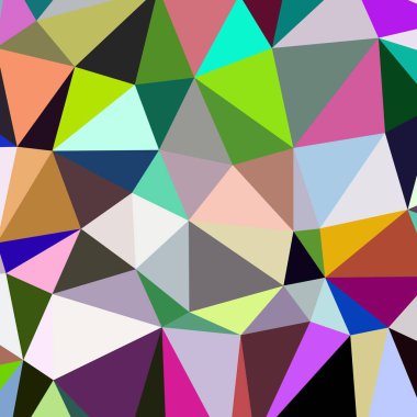 Arka plan çok renkli geometrik poligonal.
