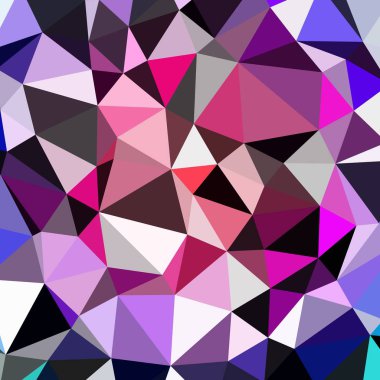 Arka plan poligonal sorunsuz üçgen renk desen.