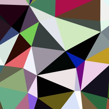 Arka plan çok renkli geometrik poligonal.