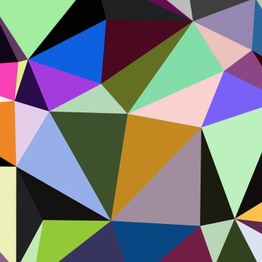 Arka plan çok renkli geometrik poligonal.